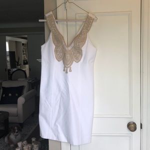Never worn Lily Pulitzer white shift dress